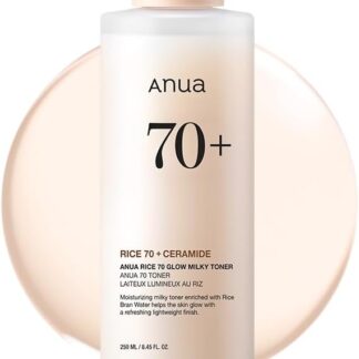 Anua- Rice 70 Glow Milky Toner – 250ml / 8.45 fl oz