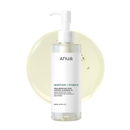 Heartleaf Pore Control Cleansing Oil – Gentle Korean Oil Cleanser for Makeup & Blackhead Removal | 6.76 fl oz (200ml)