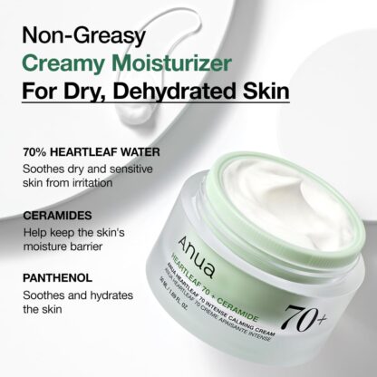 Heartleaf 70 Intense Calming Cream – 50ml / 1.69 fl oz - Image 5