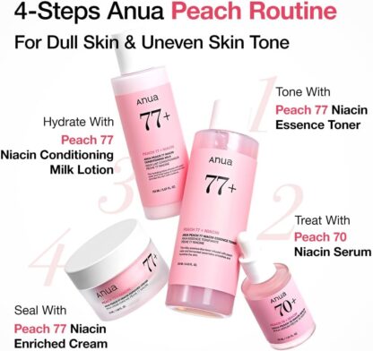 Peach 77 Niacin Essence Toner – 250ml / 8.45 fl oz - Image 6