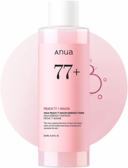 Peach 77 Niacin Essence Toner – 250ml / 8.45 fl oz - Image 2