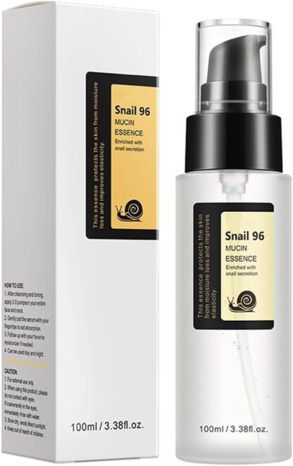 Advanced Snail Mucin 96% Essence – Anti-Aging Repair Serum for Dull & Damaged Skin – 1oz