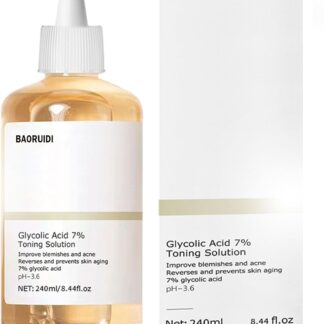 Glycolic Acid 7% Exfoliating Toner – Hydrating & Blemish-Reducing Toner – 240ml