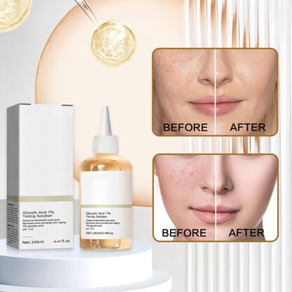 Glycolic Acid 7% Exfoliating Toner – Hydrating & Blemish-Reducing Toner – 240ml - Image 7