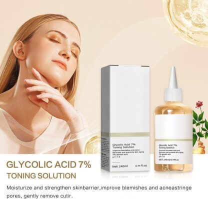 Glycolic Acid 7% Exfoliating Toner – Hydrating & Blemish-Reducing Toner – 240ml - Image 5