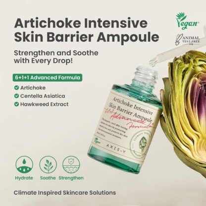 AXIS-Y Artichoke Intensive Skin Barrier Ampoule – 30ml - Image 3