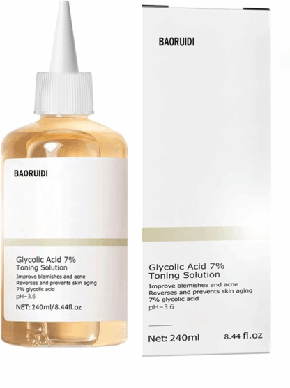 Glycolic Acid 7% Exfoliating Toner – Hydrating & Blemish-Reducing Toner – 240ml - Image 2